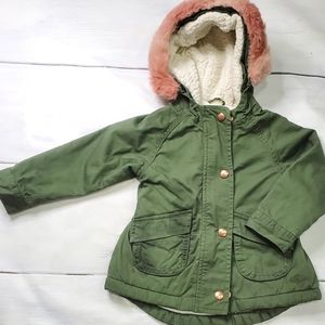 3T Olive Color Coat